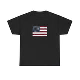 American Flag Unisex Heavy Cotton Tee