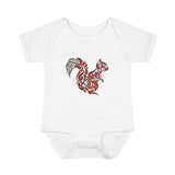 Squirrel Infant Baby Rib Bodysuit