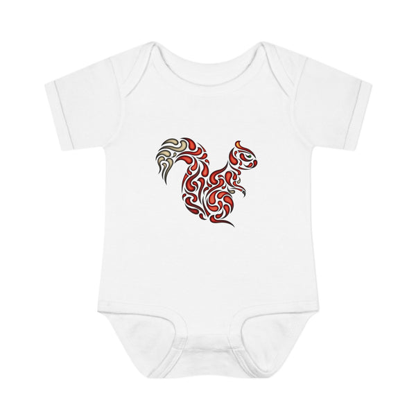 Squirrel Infant Baby Rib Bodysuit