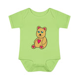 Peri Bear Infant Baby Rib Bodysuit
