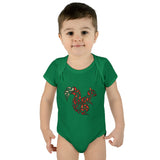 Squirrel Infant Baby Rib Bodysuit