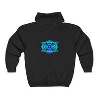 Classic Blue Unisex Heavy Blend™ Full Zip Hooded Sweatshirt