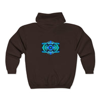 Classic Blue Unisex Heavy Blend™ Full Zip Hooded Sweatshirt
