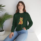 Peri Bear Unisex Heavy Blend™ Crewneck Sweatshirt