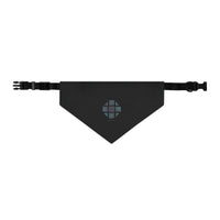 The Creative Art Series: Teal Hex Pet Bandana Collar