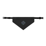 The Creative Art Series: Teal Hex Pet Bandana Collar
