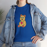 Peri Bear Unisex Heavy Cotton Tee
