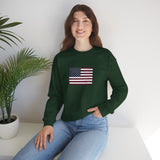 American Flag Unisex Heavy Blend™ Crewneck Sweatshirt