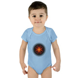 Orange Star Infant Baby Rib Bodysuit