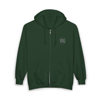 Graphite Lucy Unisex Heavy Blend™ Full Zip Hooded Sweatshirt