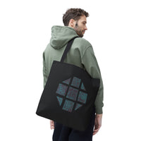 Teal Hex Tote Bag