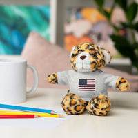 American Flag Stuffed Animals with Tee