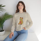 Peri Bear Unisex Heavy Blend™ Crewneck Sweatshirt