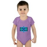 Classic Blue Infant Baby Rib Bodysuit