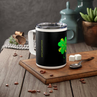 Clover Insulated Coffee Mug, 10oz
