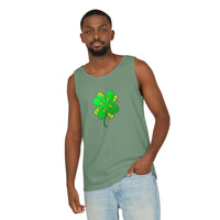 Clover Unisex Garment-Dyed Tank Top