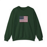 American Flag Unisex Heavy Blend™ Crewneck Sweatshirt