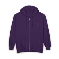 Emblem Unisex Heavy Blend™ Full Zip Hooded Sweatshirt