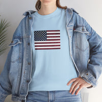 American Flag Unisex Heavy Cotton Tee