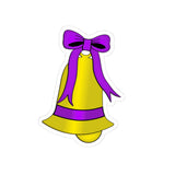 Shell Bell Kiss-Cut Stickers