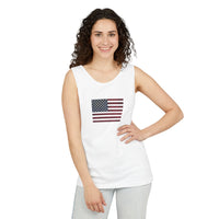 American Flag Unisex Garment-Dyed Tank Top