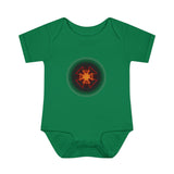 Orange Star Infant Baby Rib Bodysuit