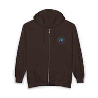 Classic Blue Unisex Heavy Blend™ Full Zip Hooded Sweatshirt