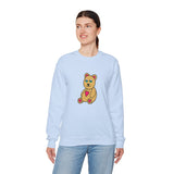Peri Bear Unisex Heavy Blend™ Crewneck Sweatshirt