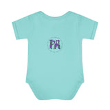 Purple Sun Infant Baby Rib Bodysuit