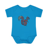 Squirrel Infant Baby Rib Bodysuit