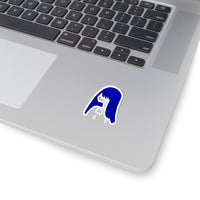 Blue Lucy Kiss-Cut Stickers