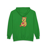 Peri Bear Unisex Heavy Blend™ Full Zip Hooded Sweatshirt