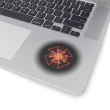 Orange Star Kiss-Cut Stickers