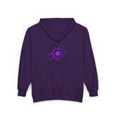 Purple Sun Unisex Heavy Blend™ Full Zip Hooded Sweatshirt