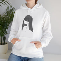 Graphite Lucy Unisex Heavy Blend™ Hooded Sweatshirt