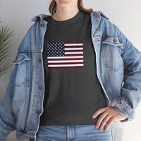 American Flag Unisex Heavy Cotton Tee