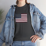 American Flag Unisex Heavy Cotton Tee