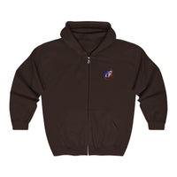 American Flag Unisex Heavy Blend™ Full Zip Hooded Sweatshirt