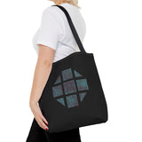 Teal Hex Tote Bag