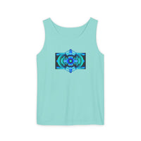 Classic Blue Unisex Garment-Dyed Tank Top