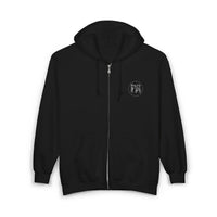 Graphite Lucy Unisex Heavy Blend™ Full Zip Hooded Sweatshirt