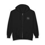 Graphite Lucy Unisex Heavy Blend™ Full Zip Hooded Sweatshirt