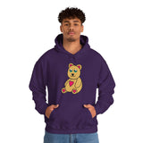 Peri Bear Unisex Heavy Blend™ Hooded Sweatshirt