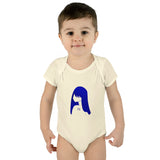 Blue Lucy Infant Baby Rib Bodysuit