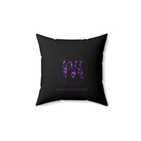 Emblem Spun Polyester Square Pillow