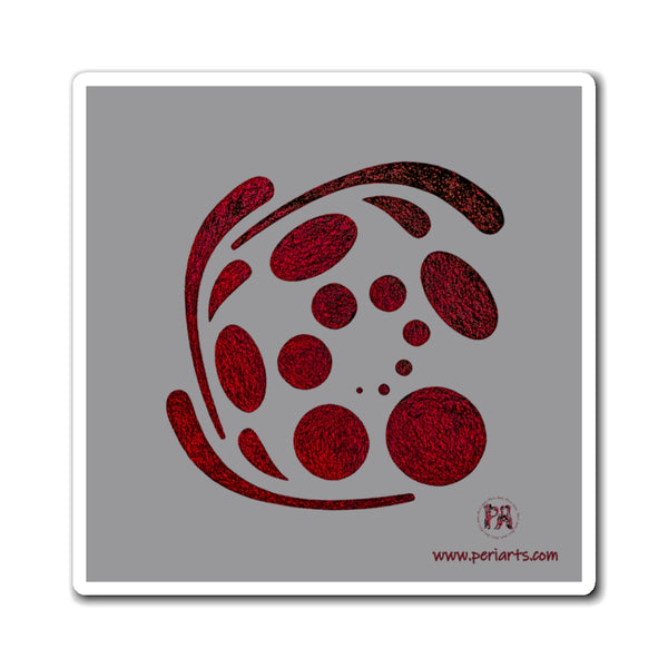 Spiral Red Magnets