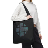 Teal Hex Tote Bag