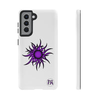 The Creative Art Series: Purple Sun Tough Cases