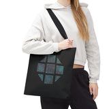 Teal Hex Tote Bag