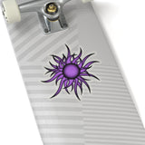 Purple Sun Kiss-Cut Stickers